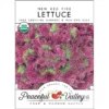 New Red Fire Lettuce Seeds (Organic)