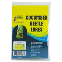 Pest Wizard Cucumber Beetle Lure 4 Week 3-Pack