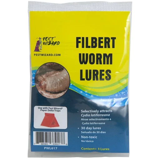 Pest Wizard Filbert Worm Lure 3-Pack -Grow Organic Sales Shop Pest Wizard Filbert Worm Lures 1