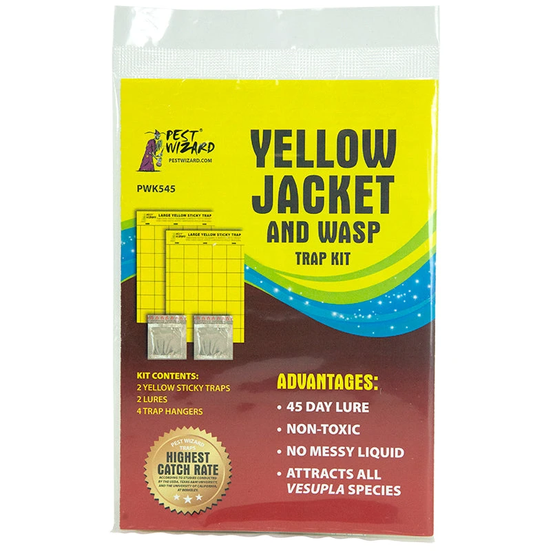 Pest Wizard Yellow Jacket/Wasp Trap Kit 1 Pest Wizard Yellow Jacket/Wasp Trap Kit