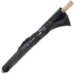 Black Poly Mulching Film - 1 Mil Embossed (3'x4000')