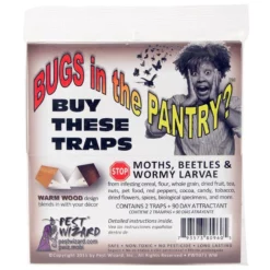 Pest Wizard BUGS In The PANTRY?â„¢ 2-Pack Warm Wood