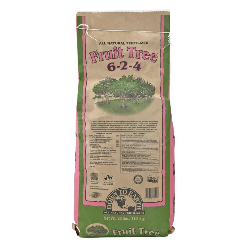 Fruit Tree Fertilizer 6-2-4 (25 Lb) 1 Fruit Tree Fertilizer 6-2-4 (25 Lb)