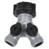 Gilmour Metal Y Connector With Shut Off