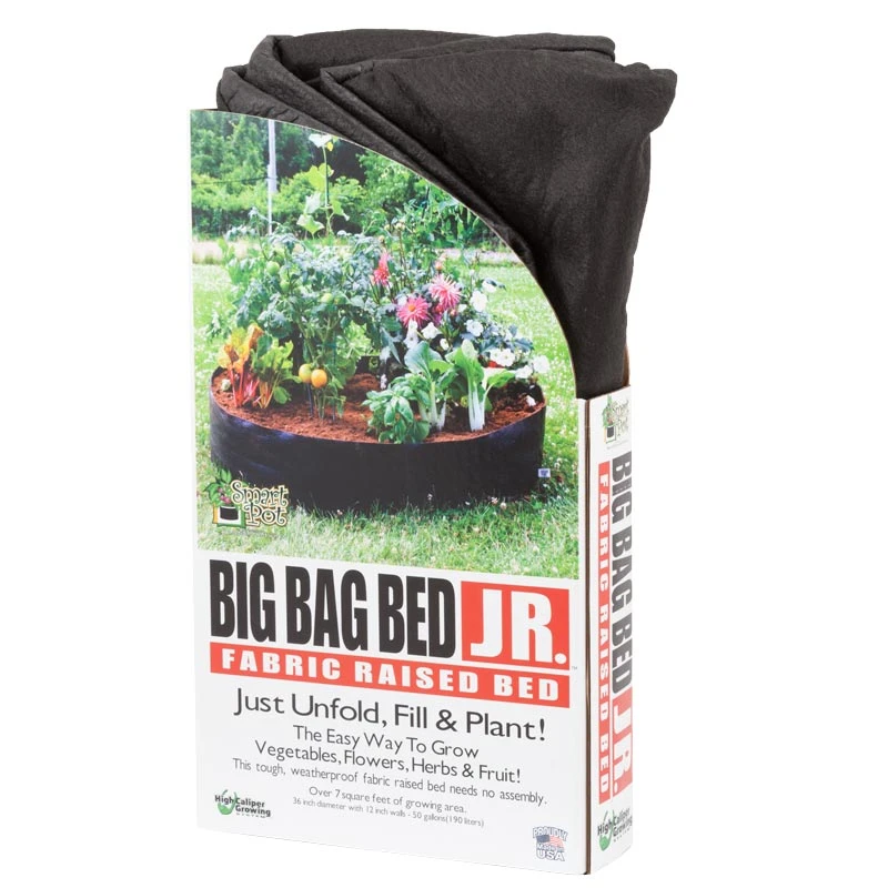 Smart Pot Big Bag Bed Junior - Black (50 Gal) 2 Smart Pot Big Bag Bed Junior - Black (50 Gal) - Image 2