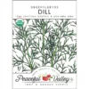 Organic Dill, Greensleeves