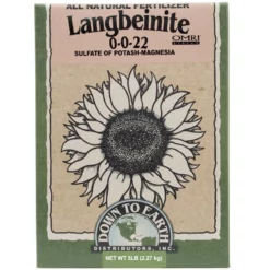 Langbeinite 0-0-22 Fertilizer (5 Lb Box)