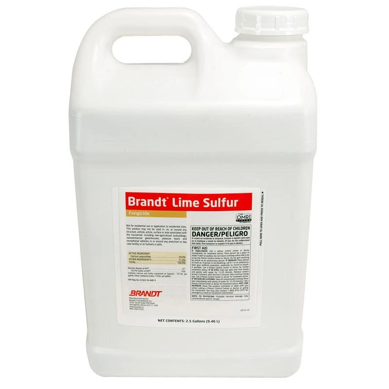 Brandt Lime Sulfur Fungicide (2.5 Gallon) (OID COMM) 1 Brandt Lime Sulfur Fungicide (2.5 Gallon) (OID COMM)