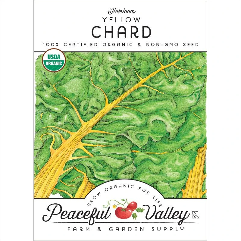 Yellow Chard Seeds (Organic) 1 Yellow Chard Seeds (Organic)