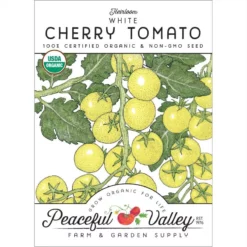 White Cherry Tomato Seeds (Organic)