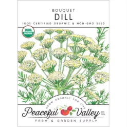 Organic Dill, Bouquet