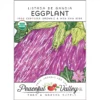 Listada De Gandia Eggplant Seeds (Organic)