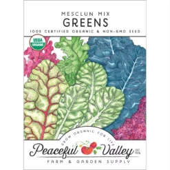 Mesclun Mix Greens Seeds (Organic)