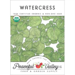 Watercress Greens Seeds (Organic)