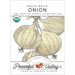 Walla Walla Onion Seeds (Organic)