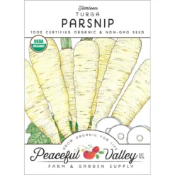 Turga Parsnip Seeds (Organic)