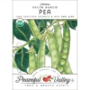 Green Arrow Pea Seeds (Organic)
