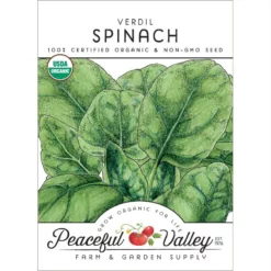Verdil Spinach Seeds (Organic)