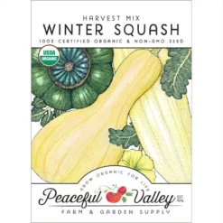 Harvest Mix Winter Squash Seeds (Organic)