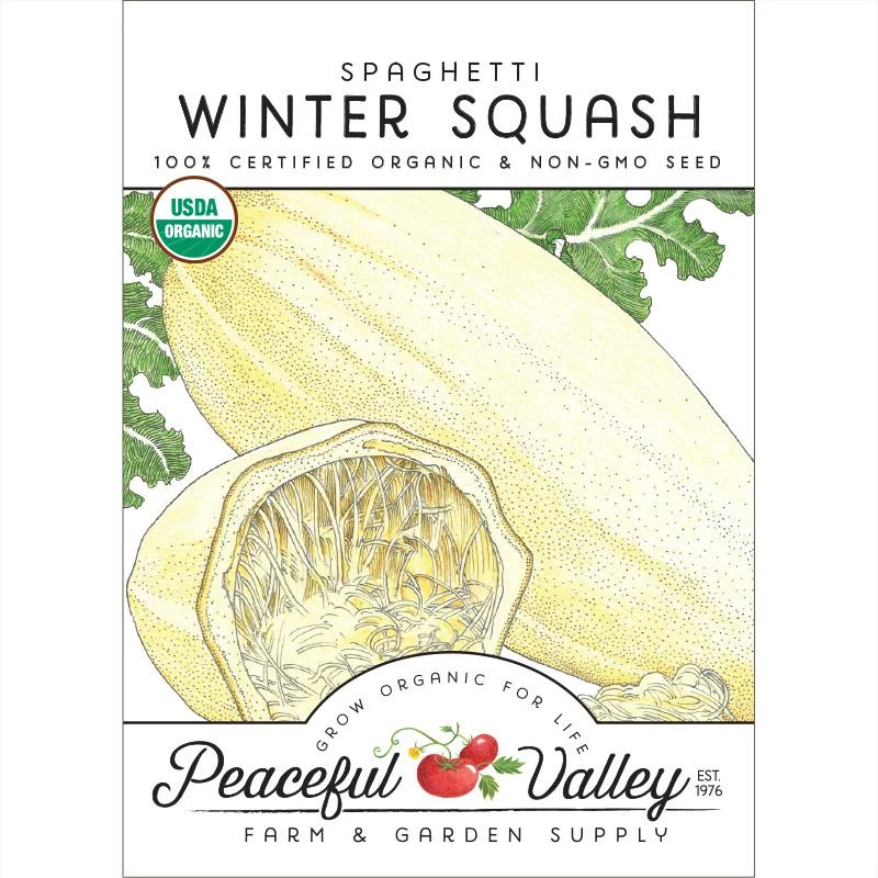 Spaghetti Winter Squash Seeds (Organic) 1 Spaghetti Winter Squash Seeds (Organic)