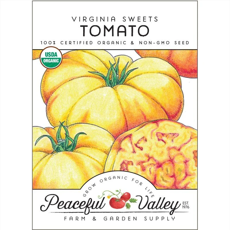 Virginia Sweets Tomato Seeds (Organic) 1 Virginia Sweets Tomato Seeds (Organic)