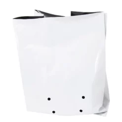 Plastic Nursery Grow Bags White (10 Gal)