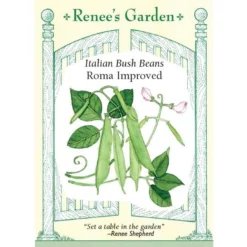 Renee's Garden Bean Bush Roma Improved