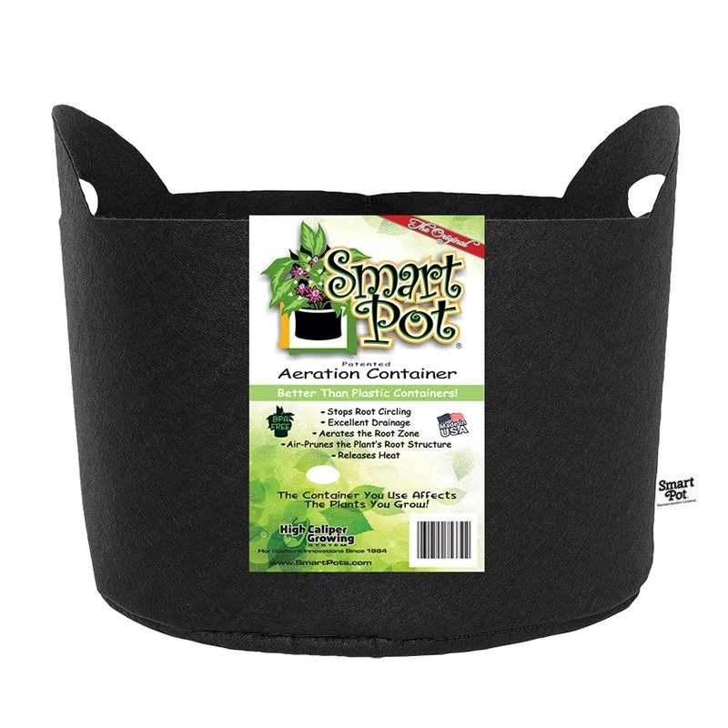 Smart Pot With Handles - Black (5 Gal) 1 Smart Pot With Handles - Black (5 Gal)