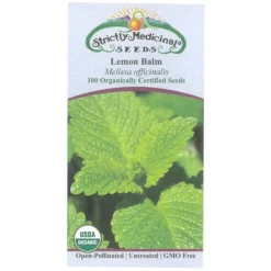 Strictly Medicinal Organic Lemon Balm