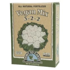 Vegan Mix 3-2-2 Fertilizer (5 Lb Box)