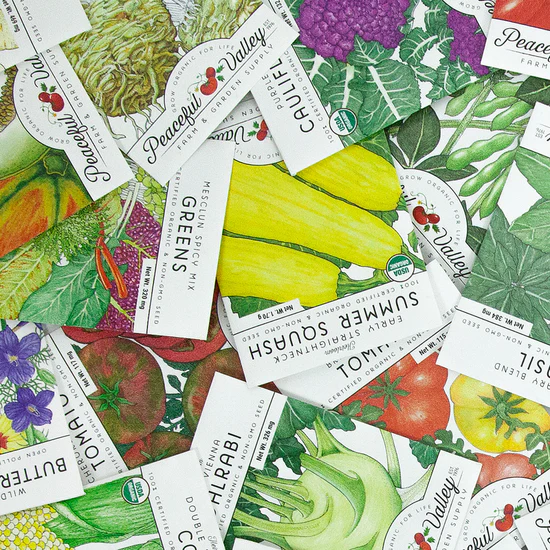 Grow Organic Sales Shop -Grow Organic Sales Shop vegetable seeds collection thumbnail