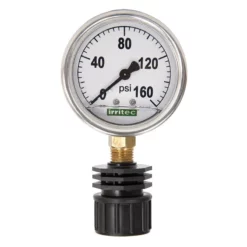 Water Pressure Gauge With Female Hose Thread, 0-160 Psi