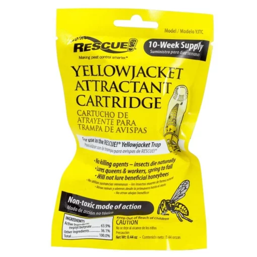Yellowjacket Attractant Cartridge 10-week -Grow Organic Sales Shop yellowjacket attractant cartridge 10 week